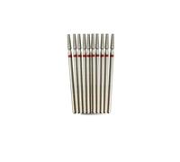 Perceuses Lot de 10 forets à clous diamantés, tige de 3/32 po, grain fin, cône à bille en acier inoxydable, cône inversé(Cn0205d-f(d))