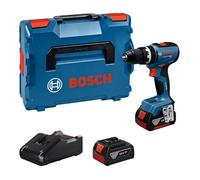 Perceuses-visseuses à percussion sans-fil - GSB 18V-65 - BOSCH - avec 2 batteries 18V 5.0Ah - chargeur - L-Boxx - 06019N3303