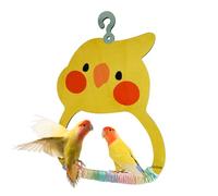 Percha De Madera Para Pájaros - PJuguete Para Perca De Pájaro | Éjecteur COLORITO De Grano De Pico | PERCA DE MADERA | Decoración Del Hábitat Para El Bóveda, Conure, Cacatúa