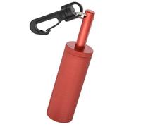 Perche à hochet de plongée avec clip, aiguille de plongée, rouge, 11,8 x