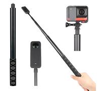 Perche à selfie 120 cm pour Insta360 X5 X4, réglable universelle invisible pour Insta360 X5 X4 X3 pour DJI Osmo Action, GoPro Hero 13 12, 7 pôles extensible perche à selfie pour RS ONE