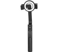 Nedis Perche à selfie 2-en-1 magnétique avec trépied et télécommande Bluetooth 5.0 61 cm Noir