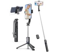 Perché à Selfie avec Support de Téléphone Détachable, Trepied Smartphone Extensible jusqu'à 106 CM avec Télécommande, pour iPhone, Samsung et Android