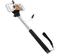 Perche à Selfie - AVIZAR - iPhone - Télescopique 1m - Rotative - Argent