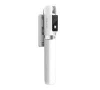 Perche à Selfie Bluetooth pour Smartphone Trépied Dépliable Rotative 360° Blanc