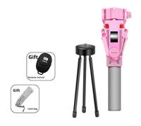 Perche à selfie Bluetooth rotative à 360° - Trépied panoramique motorisé pour photographie en direct sur téléphone en streaming et rotation selfie rotatif avec bâton rotatif à 360° trépied de suivi