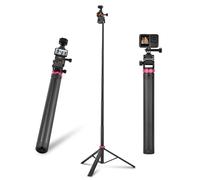 Perche à selfie de poche 203,2 cm pour caméra d'action GoPro, support extensible Vlog pour DJI Osmo Pocket 3 4 4P Action 6 5 Pro 4 3 pour Xtra Muse pour Insta360 X6 X5 X4 pour AKASO DSLR Accessoires