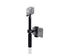 Perche à selfie extensible portative pour appareil photo DJI Osmo Action/Insta360 ONE/ONE X/EVO Mini facile à transporter (couleur : noir, taille : taille unique)
