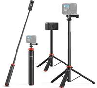 Perche à Selfie Extensible pour GoPro Max Hero 10 9 8 7 6 5 4, DJI Osmo Action, Insta 360 One R et Autres caméras d'action (120 cm)