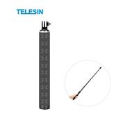 Perche à selfie extensible TELESIN pour GoPro, DJI, Insta360 ¿ Fibre de carbone, légère, compatibilité universelle