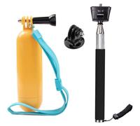 Perche à selfie flottante pour caméra d'action, compatible avec GoPro Hero 12, 11, 10, 9, 8, 7 (AKASO EK7000, Brave4V50)