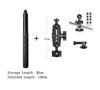 Perche à selfie invisible Bullet Time,Insta360 Bery X2,GoPro 12,11,10,9,8,DJI Action 4/3 SJ,Capture d'écran,Poignée Bundle - Type Kit 4 #A