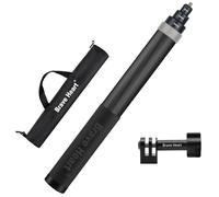 Perche à selfie invisible en fibre de carbone pour insta360 x5 Insta 360 x 5 x 5 x 4 x 3 x 2 x ONE R RS 3 m de long (gris)