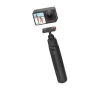 Perche à selfie légère en métal avec rotation complète | Construction portable et base de libération avec fixation ferme pour un déplacement facile entre différentes positions