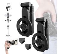 Perche à Selfie magnétique Multifonction 4 en 1, avec télécommande Bluetooth, trépied Universel Rotatif à 360°, Extensible et Portable, Support for Enregistrement vidéo(2set)