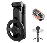 Perche à selfie magnétique multifonction 4 en 1, rotation à 360 °, avec télécommande sans fil, bâtons à selfie magnétiques portables pour enregistrement vidéo