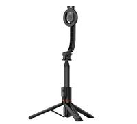 Perche à Selfie MagSafe 2 en 1 pour iPhone avec Trépied et Télécommande Swissten Noir / Rouge