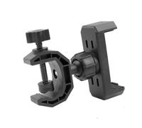 Perche à selfie multifonction avec clip pour smartphones et tablettes Longueur réglable Tête rotative à 360 degrés Support portable pour téléphone de cuisine