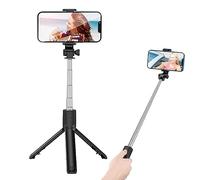 Perche à Selfie - Perche à Selfie sans Fil, trépied rétractable pour Poteau Photo, Alliage d'aluminium, télécommande, Rotation à 360 °, réglage télescopique pour téléphone et téléphone