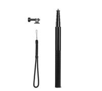 Perche À Selfie Portable en Aluminium pour Poignée Antidérapante Pocket 3 Et À Vis 1/4 Po pour Caméras d'action Et Caméra d'action Vlogging en Plein Air Selfie Stick
