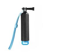 Perche à selfie pour caméra d'action - Support flottant pour GoPro Hero 12 11 10 Yi SJ4000 - Accessoires de montage (bleu)
