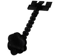 Perche à Selfie pour Téléphone, Clip Nourriture Animaux, Angle Réglable | PVC Noir, Deux Pattes et Pince, pour Prises en Intérieur ou Extérieur, Caméra Frontale