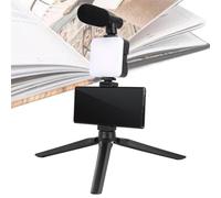 Perche à selfie pour téléphone, support de téléphone avec lumière, trépied anneau lumineux LED, support de téléphone LED avec lumière, trépied pour téléphone portable, perche à selfie | Lampe