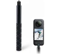 Perche à selfie réglable - JOZSI - Longueur 120 cm - Invisible pour caméras 360° - Compatibilité GoPro, DJI, Insta360