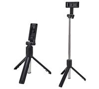 Perche à Selfie, Rotation à 360° Perche à Selfie Trépied avec Télécommande sans Fil Bluetooth 5 Sections Perche à Selfie pour Téléphone Télescopique Compatible avec Tous les Téléphones Portables