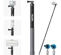 Perche à selfie/stativ 3 m uhlíkové vlákno Telesin GP-MNP-300-3