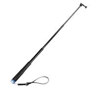 Perche à Selfie Télescopique Étanche 92cm en Aluminium, Selfie Compatible pour GoPro Hero 13/12/11/10/9/8, Osmo, Insta 360, Action 5 Pro/4, et Autres caméras d'action