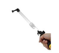 Perche à selfie télescopique transparente et réglable pour GoPro Hero