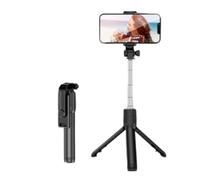 Perche à selfie trépied avec télécommande - Trépied de téléphone pour iPhone et Samsung - Portable et réglable pour smartphones - Support iPhone idéal pour filmer - Rotation à 360°