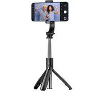 Perche à Selfie Bluetooth pour Smartphones avec Trépied et Télécommande sans Fil Blue Star Noir