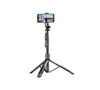 Perche à Selfie Trépied Crong SelfieGo Ultra Extensible 1.57m Stabilisée Bluetooth Noir Universel