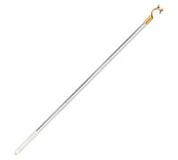 Perche avec Crochet Fenetre pour Velux - Canne avec Crochets de Fenêtre en Aluminium 3 Sections, Tige pour Ouverture de Lucarnes, Trappes et Stores, Idéal pour Fenêtres Hautes, Facile à Monter, 96cm