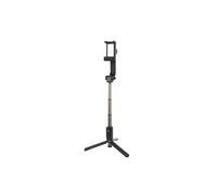Perche avec Stabilisateur 3 en 1 Trépied intégré Télécommande Bluetooth - Noir