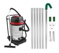 Perche d'Aspiration pour Gouttière 7.2m & Aspirateur Industriel 80L