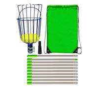 Perche de cueillette de fruits avec panier, perche de cueillette de fruits avec panier télescopique, support de cueillette de fruits avec panier, support de cueillette de fruits, barre de cueillette