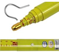 Perche de Mesure Haute Tension, Tige de Mesure Haute Tension télescopique de 12 m en résine époxy isolée pour la Mesure de la Hauteur des Arbres et de l'énergie électrique, Perche de Mesure