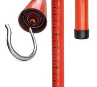 Perche de Mesure Haute Tension, Tige de Mesure télescopique isolée, Perche de Mesure de Hauteur légère de 10 m/32,8 pi pour Tours de télécommunications, sous-Stations et hauteurs d'arbres, p