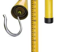 Perche de Mesure Haute Tension, Tige de Mesure télescopique isolée - Perche de Mesure de Hauteur légère de 8 m/26,2 pi pour Tours de télécommunications, sous-Stations et relevés d'arbres - P