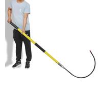 Perche de Sauvetage avec Crochet de Corps Crochet de Sauvetage isolé Haute Tension kit de sécurité électrique Commercial Chantiers de Construction travaux en Hauteur Outil de Traction (Jaune 1 m/39 4