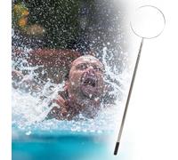 Perche de Sauvetage Crochet D'anneau de Sécurité de Piscine D'acier Inoxydable, Équipement de Sauvetage D'urgence avec Perche Télescopique, Crochet de Sauvetage Aquatique pour Les Pers(Size:2m(6.6ft))