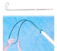 Perche De Sauvetage Crochet D'anneau De Sécurité De Piscine d'acier Inoxydable, Perche De Sauvetage d'urgence Crochet De Sauvetage pour Piscine avec Crochet pour Le Corps(23ft/700cm)
