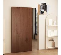 Perche de Sauvetage Quincaillerie de Porte Coulissante Cachée 70-180cm, Porte Coulissante Fantôme Sans Rail, Rail de Porte de Placard Coulissante avec de Fermeture Douce(141cm/55.5in)