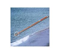 Perche De Sécurité Portable pour Piscine avec Système Réfléchissant, Canne De Sauvetage Commerciale pour Bateaux/Yachts, Dispositif De Sauvetage pour Nageurs Noyés(18.ft)