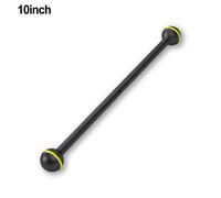 Perche d'éclairage pour photographie sous-marine avec support de lampe torche à double rotule, 25 cm (10 pouces)