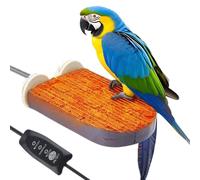 Perche D'oiseau - Accessoires De Cage À Cage À Perche Chauffés, Mélange Support De Décoration De Camping en Plein Air | Grands Surfaces De Traction Souchon Plus Chaud Habitat pour Animaux