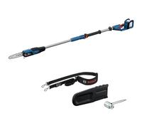 Bosch Professional GKE 18V-25 TP Tronçonneuse télescopique 18 V (lame de 23 cm, moteur sans balais avec technologie BITURBO, avec clé combinée, bandoulière, couvercle de chaîne)